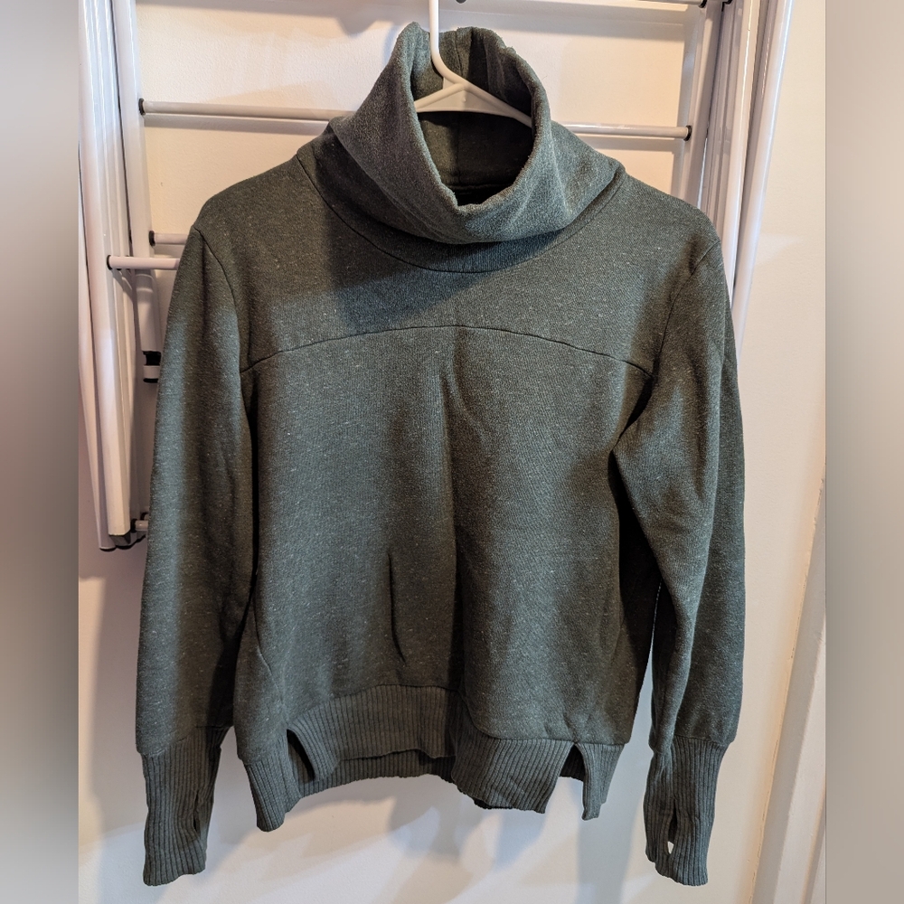 Also Yoga Haze Funnel Neck Sweatshirt Women's Small